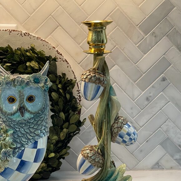 ✨ MacKenzie-Childs Magic Candlestick for Your Table or mantel.-NEW (I have 2) - Picture 15 of 15